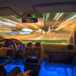 the man drive a car in the city with a lights eve 2024 12 03 05 38 08 utc